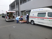 消防署へ引き継ぎ